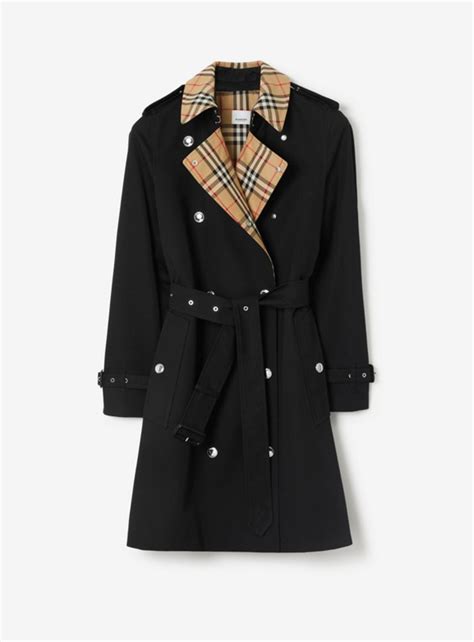 abrigo burberry mujer|Parkas, trencas y abrigos tres cuartos para mujer .